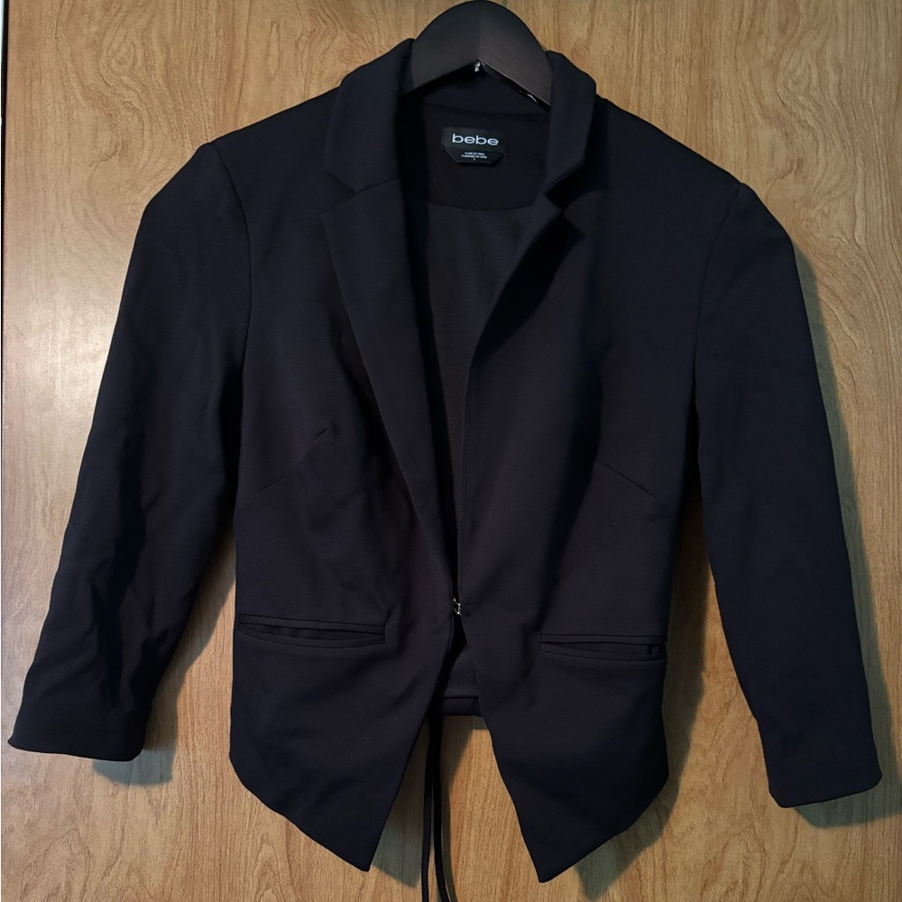 Bebe 3/4 Sleeve Blazer